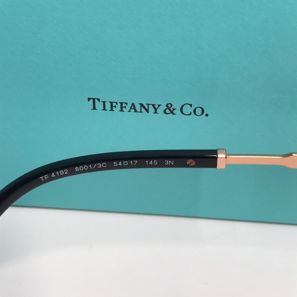 New Authentic  Tiffany & Co. Sunglasses TF 4192 80013C Black/Grey Gradient Women - Picture 11 of 14